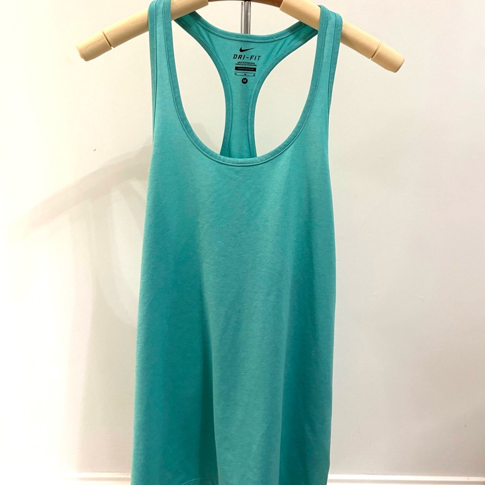 teal razorback athletic tank